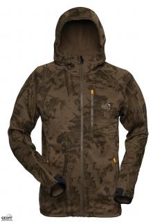 Geoff Anderson bunda z mikro fleece Hoody3™ Leaf Velikost: L