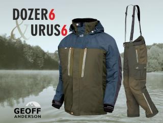 Geoff Anderson Komplet Bunda s kapucí a kalhoty - Dozer6™ a Urus6™ Green Velikost: XL