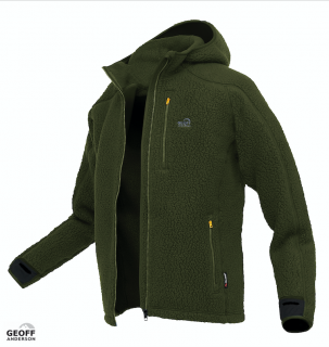Geoff Anderson Pulovr s kapucí - Teddy™ Green Velikost: XL