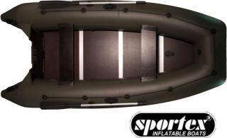 Sportex člun - Shelf pevná podlaha se středovým kýlem Varianta: 310cm zelený