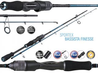 Sportex přívlačový prut Bassista Drop Shot 245cm 15g