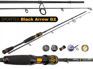 Sportex prut Black Arrow G2 Ultra Light  210cm 1-7gr  + neoprénové  pásky ZDARMA