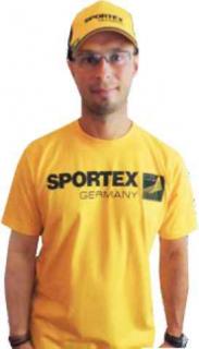 SPORTEX Tričko s velkým logem - žluté Velikost: XL