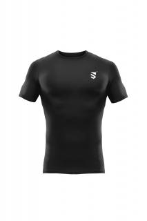 Pánské lehké funkční tričko Scutum Wear Christoph, černé Velikost: XXL