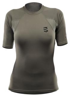 Unisex funkční tričko Scutum Wear Erik, krátký rukáv, zelené Velikost: XS