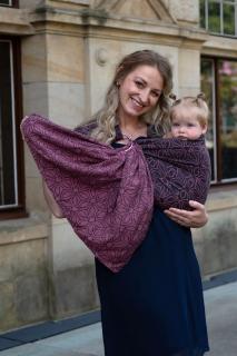 Fraktál Bella - šátek na nošení dětí Velikost: rebozo 2,8 m