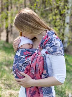 Ring Sling Silvan Tauri - šátek na nošení dětí Velikost: 1