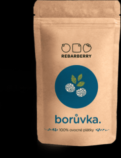 Borůvka - 100% ovocné plátky - Rebarberry 50 g | Rybízák.cz