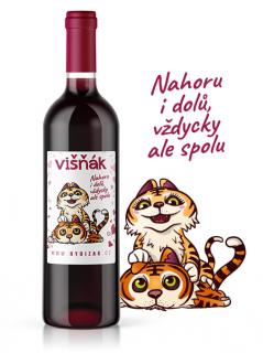 Nahoru i dolů, vždycky ale spolu 11,5% alk. víno z višní | Rybízák.cz