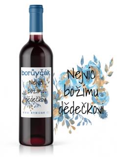 Nejvíc božímu dědečkovi - 11,5% alk. víno z lesních borůvek | Rybízák.cz