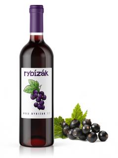 Rybízák 0,75l - víno z černého rybízu | 11,5% alk. | Rybízák.cz