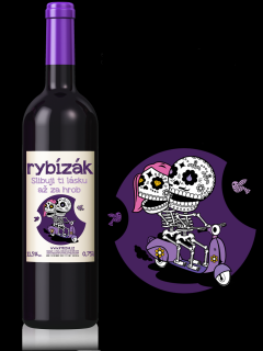 Slibuji ti lásku až za hrob. 11,5% alk. víno z černého rybízu | Rybízák.cz