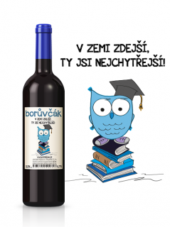V zemi zdejší, ty jsi nejchytřejší! 11,5% alk. víno z lesních borůvek | Rybízák.cz