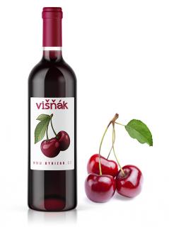 Višňák - víno z višní | 11,5% alk. | Rybízák.cz