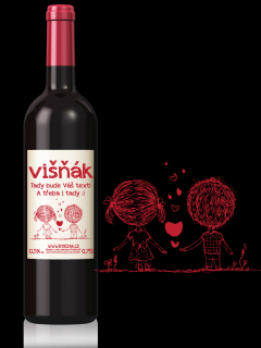 Zamilovaný Višňák 11,5% alk. víno z višní | Rybízák.cz