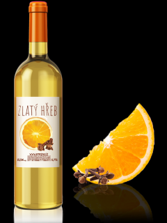 Zlatý hřeb 14,5% alk. ovocné víno z citrusů a z výluhu hřebíčku | Rybízák.cz