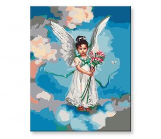 Malování podle čísel - Anděl nebes