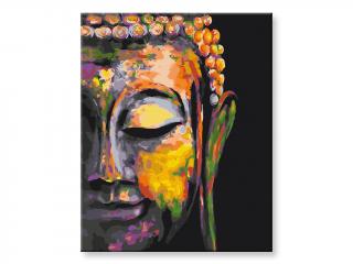 Malování podle čísel - Barevný Buddha