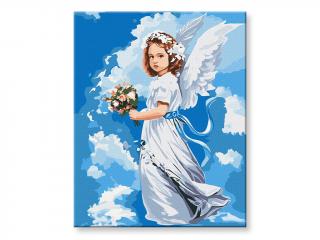 Malování podle čísel - Nebeský anděl