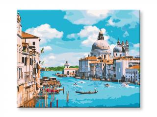 Malování podle čísel - Slunečné Benátky