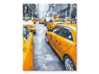Malování podle čísel - Taxi v New Yorku