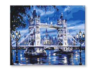 Malování podle čísel - Tower Bridge v Londýně