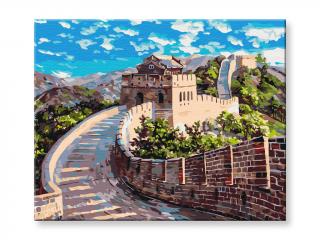 Malování podle čísel - Velká čínská zeď