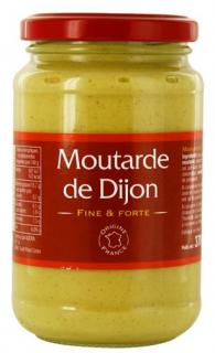 Dijonská hořčíce ostrá sklo 370g - Moutarde forte de Dijon