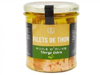 Filet z tuňáka s olivovým olejem 200 g - Filet de thon avec huile d'olive