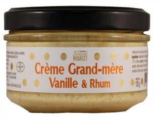 Grand-mère  krém s Rhum & Bourbon vanilkou - 190ml - Crème  Grand-mère  Rhum & Vanille Bourbon