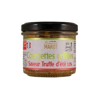 Grilovaná cuketa lanýžová chuť - Courgettes grillées saveur truffes