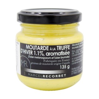 Hořčice zimní lanýžová 1,1% - 135g - Moutarde à la truffe