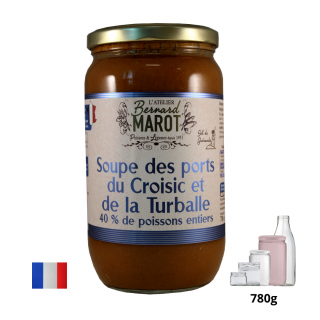 Rybí polévka z přístavů Croisic a Turballe - Soupe de poissons des ports du Croisic et de la Turballe