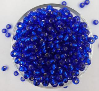 Rokajl Preciosa 6/0 - transparentní tmavě modrá- 37080 - 1 g