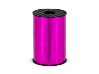 Vázací stuha - neonově růžová - šířka 5mm - návin 225m