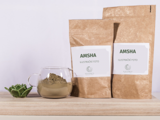 Amsha Ajurvedské byliny na mytí vlasů Hmotnost: 1kg