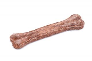 Barevná kost z drcené buvolí kůže, 21 cm