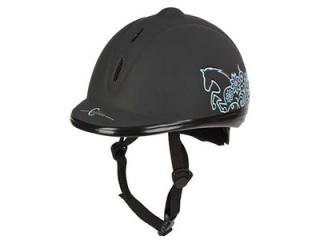 Bezpečnostní helma Covalliero Beauty Barva: černá, Velikost: 52-55 cm
