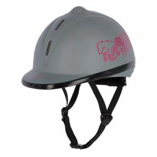 Bezpečnostní helma Covalliero Beauty Barva: Šedá, Velikost: 52-55 cm