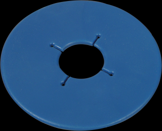 Gumové kroužky na udidlo Barva: Středně modrá