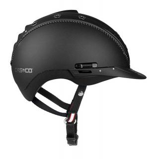 Jezdecká helma Casco Mistrall 2, černá Barva: černá, Velikost: M/L