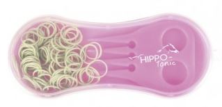 Kartáč HIPPO TONIC s gumičkami do hřívy Barva: Růžová