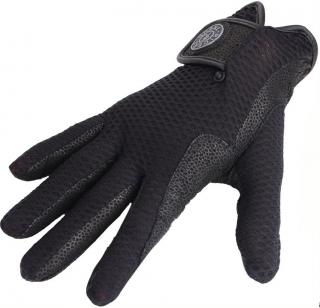 Letní ochranné rukavice Kentaur Air Trend, černé Barva: černá, Velikost: XL
