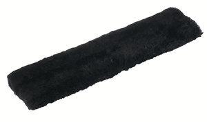 Pravý beránek na podbřišník, černý, 60 cm