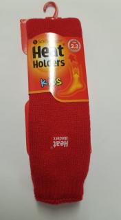 Termopodkolenky Heat Holders dětské Barva: červená