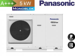 Panasonic Aquarea High Performance monoblok 5,0 kW