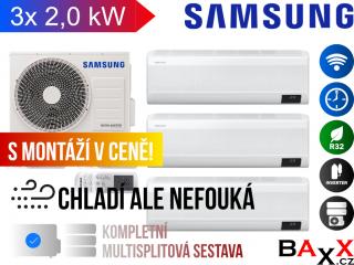 Samsung Wind-Free Comfort Sestava 3x 2,0 kW + 5,2 kW