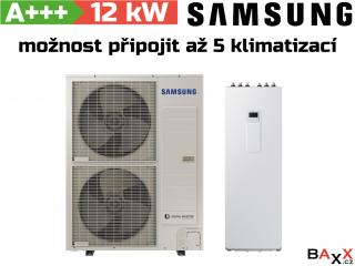 Set Samsung EHS ClimateHub TDM Plus 12,0 kW, 220 V, včetně integrovaného zásobníku 260 l