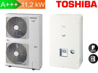 Set Toshiba ESTIA 11,2 kW/6,0 kW,  380V 3f, vč. hydromodulu.