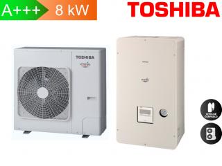 Set Toshiba ESTIA 8,0 kW/3,0 kW, 230V, vč. hydromodulu.